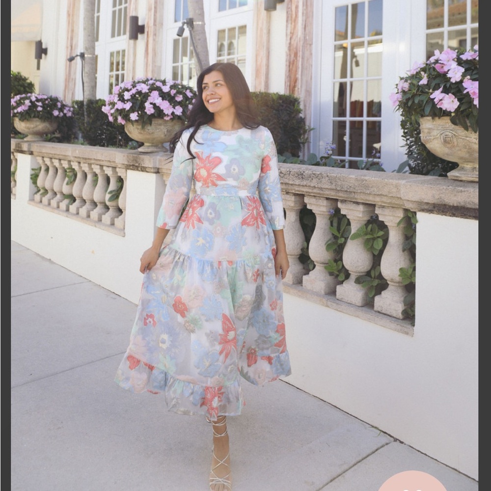 Dainty Jewells Floral Multicolor Dress
